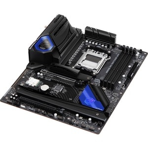 ASRock B650E PG RIPTIDE WIFI Gaming Desktop Motherboard - AMD B650 Chipset - Socket AM5 - ATX - Ryzen 7 Processor Supporte