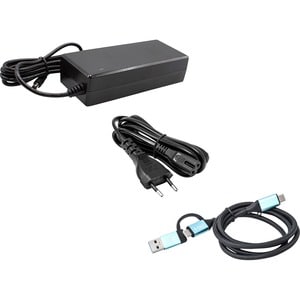Dicota USB-Typ C Docking Station für Monitor, Notebook, Tablet - 100 W - Schwarz - Tragbar - 3 Unterstützte Displays - 4K,