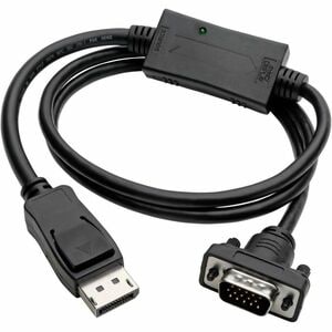 Tripp Lite series P581-003-VGA-V2 91,44 cm DisplayPort/VGA Videokabel - Cable for Videogerät, Projektor, TV, Grafikkarte, 