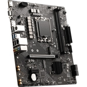 MSI H610M-G DDR4 Gaming Desktop Motherboard - Intel H610 Chipset - Socket LGA-1700 - Pentium Gold, Celeron, Core Processor