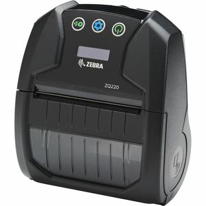 Zebra ZQ220 Retail, Business Direct Thermal Printer - Monochrome - Handheld - Label/Receipt Print - USB - Bluetooth - Near