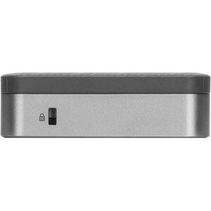 Targus DOCK221 Thunderbolt 3 扩展插口 用于 台式计算机, 笔记本电脑, 显示器, 光驱, 扬声器, 麦克风, 耳机, 硬盘, 打印机, 键盘, 鼠标 - 内存卡阅读器 - SD - 85 W - 黑, 灰 - 符合