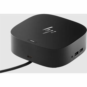 HP G5 C型 USB 扩展插口 用于 智能电话, 显示器, 笔记本电脑, 台式计算机 - 充电功能 - 120 W - 黑 - 台式机 - 3 支持的显示器 - Full HD, QHD, 4K - 1920 x 1080, 2560 x 