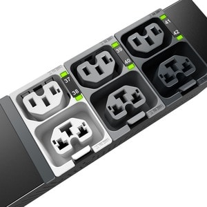 APC by Schneider Electric NetShelter PDU - TAA Compliant - Metered - IEC 60309 20A 3P+N+PE - 21 x IEC 60320 C13/C15/C19/C2