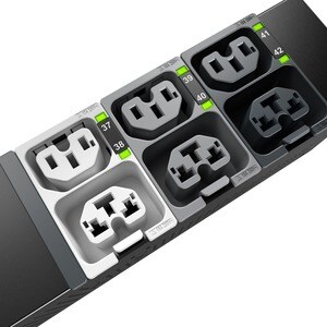 APC by Schneider Electric NetShelter PDU - TAA Compliant - Switched - IEC 60309 20A 3P+N+PE - 24 x IEC 60320 C13/C15, 24 x