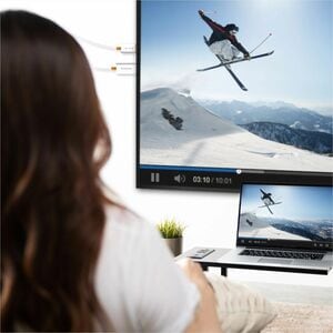 j5create ScreenCast JVAW56-N Video Extender Transceiver - Wireless - 15 m Range - 1 x USB - 1 x HDMI Out - 1080p, 480p, 72