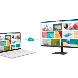 SMART MONITOR SAMSUNG 27 LS27BM FULL HD/VESA/2HDMI/CONT REM/M5/2USB