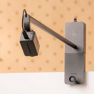 Heckler Design Surface Mount for Webcam - Black Gray - Powder Coated Steel