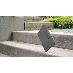 Housse/Clavier Logitech Rugged Folio Durci - Folio Style Apple, Logitech iPad (10e génération) Tablette - Gris basalte - R
