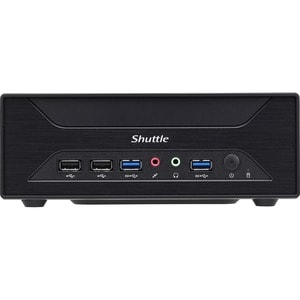 Shuttle XPC slim XH510G Barebone-System - Socket LGA-1200 - 1 x Prozessor-Support - Intel H510 Chip - 64 GB DDR4 SDRAM DDR