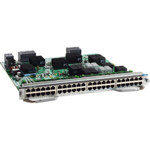 Module d'extension Cisco C9400-LC-48UX - Pour Réseau de Données - Paire torsadée10 Gigabit Ethernet - 10GBase-T, Gigabit E