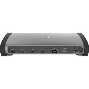 j5create Thunderbolt 4 Docking Station for Keyboard, Notebook, Headset, Desktop PC, Printer - Memory Card Reader - SD - 13