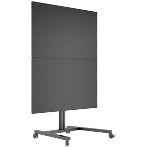 Carrello per schermo ITB - 60 kg Capacità - 1800 mm Altezza - Nero