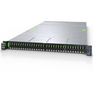 Fujitsu PRIMERGY RX2530 M6 1U Rack Servidor - 1 Xeon Prata 4310 2,10 GHz - 32 GB RAM - Serial ATA, Serial Attached SCSI (S