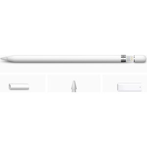 Apple Pencil Bluetooth Stylus - Capacitive Touchscreen Type Supported - Replaceable Stylus Tip - Tablet Device Supported