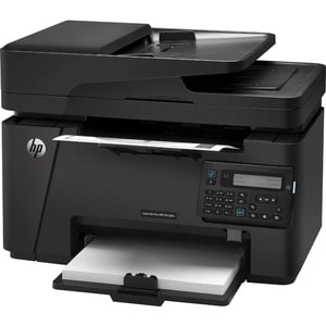 HP LaserJet Pro M128fn Laser Multifunction Printer - Monochrome - Copier/Fax/Printer/Scanner - 21 ppm Mono Print - 600 x 6