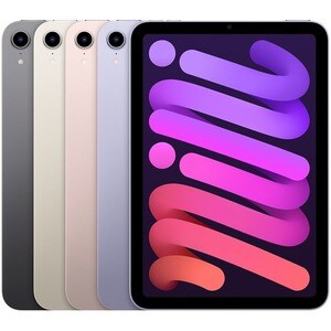 Apple iPad mini (6th Generation) Tablet - 21.08 cm (8.30") - Apple A15 Bionic Hexa-core - 4 GB - 256 GB Storage - iPadOS 1