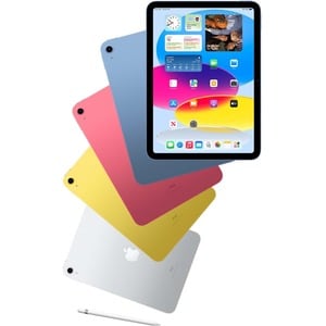 Apple iPad (10th Generation) Tablet - 27.69 cm (10.90") - Apple A14 Bionic Hexa-core - 4 GB - 64 GB Storage - Yellow - Fir