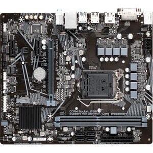 Gigabyte Ultra Durable H410M S2 V2 Gaming Desktop Motherboard - Intel H470 Chipset - Socket LGA-1200 - Intel Optane Memory