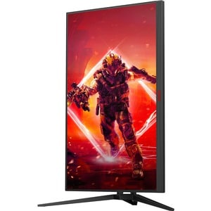 AOC AGON AG275QZN 27" (68.6 cm) Class WQHD Gaming LCD Monitor - 16:9 - Black, Red - 27" (68.6 cm) Viewable - Vertical Alig