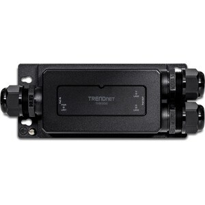 TRENDnet TI-BE200 PoE++ Extender - TAA Compliant - 1 x Gigabit PoE++ Input Port(s) - 1 x Gigabit PoE+, 1 x Gigabit PoE++ O