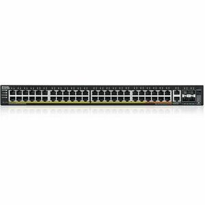 ZYXEL 2220 54 Ports Layer 3 Switch - Gigabit Ethernet, 2.5 Gigabit Ethernet, 5 Gigabit Ethernet, 10 Gigabit Ethernet - 100