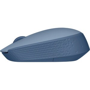 Logitech M171 Mouse - Radio Frequency - USB - Optical - 3 Button(s) - Blue Grey - Wireless - 2.40 GHz - 1000 dpi - Scroll 