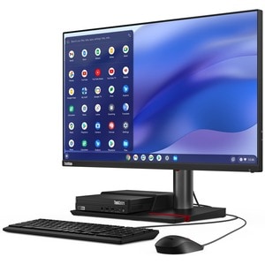 Lenovo ThinkCentre M60q 12C6000EUS Chromebox - Intel Core i5 12th Gen i5-1235U - 8 GB - 256 GB SSD - Tiny - Black - Intel 