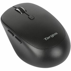 Targus Midsize Comfort Multi-Device Antimicrobial Wireless Mouse - Mid Size Mouse - Optical - Wireless - Bluetooth/Radio F