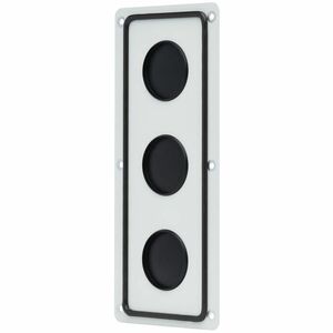 Tripp Lite series SmartRack Cable Gland Plate for NEMA-Rated Enclosure Cabinets, 3 Ports (2 in.) - Cable Gland Plate - Met