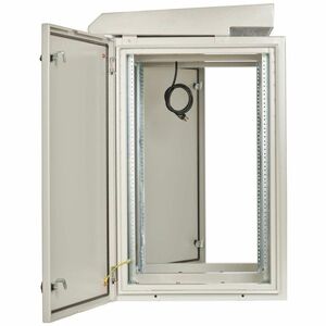 Eaton Tripp Lite Series SmartRack Industrial Enclosure - NEMA 3R, Wall Mount, Heavy-Duty Metal, Locking, Fan With Thermal 