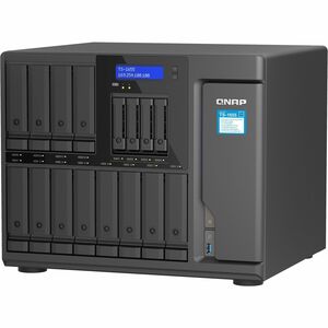 Système de stockage SAN/NAS QNAP Turbo NAS TS-1655-8G - 12 x Total de compartiments - 5 Go Flash Memory Capacity - Intel A