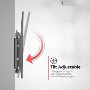 CTA Digital Anti-Theft Weatherproof Tilt TV Wall Mount - 80" Screen Support - 176 lb Load Capacity - 200 x 200, 300 x 200,