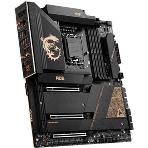 MSI MEG Z790 Ace Gaming Desktop Motherboard - Intel Z790 Chipset - Socket LGA-1700 - Extended ATX - Pentium Gold, Celeron 