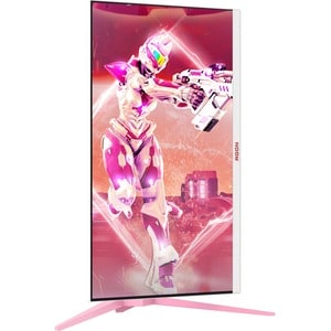 AOC AGON AG275QXR 27" Class WQHD Gaming LCD Monitor - 16:9 - White, Pink - 27" Viewable - In-plane Switching (IPS) Technol