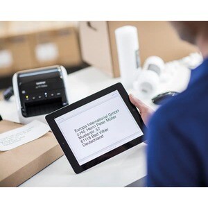 Brother QL-1110NWB Desktop Direct Thermal Printer - Monochrome - Label Print - Fast Ethernet - USB - USB Host - Bluetooth 