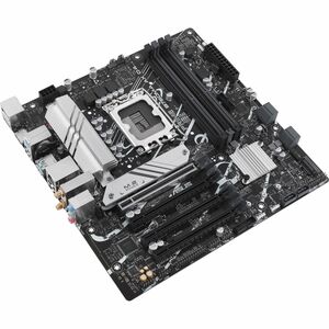 Asus Prime B760M-A AX D4 Desktop Motherboard - Intel B760 Chipset - Socket LGA-1700 - Micro ATX - Core, Pentium Gold, Cele