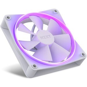 NZXT F120 RGB Core RF-C12SF-W1 1 Cooling Fan - 120 mm Maximum Fan Diameter - 1 x Fan(s) - 133.98m³/h Maximum Airflow - 180