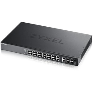 ZYXEL XGS2220 XGS2220-30 26 Ports Manageable Layer 3 Switch - Gigabit Ethernet, 10 Gigabit Ethernet - 100/1000Base-T, 10GB