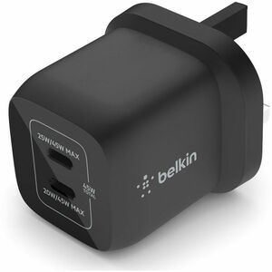 Belkin BoostCharge Pro 45 W AC Adapter - Universal Adapter - For iPhone, MacBook, MacBook Pro - 120 V AC, 230 V AC Input -