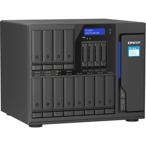 QNAP Turbo NAS TS-1655-8G SAN/NAS Storage System - 1 x Intel Atom C5125 Octa-core (8 Core) 2.80 GHz - 12 x HDD Supported -