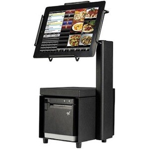 Custodia di montaggio Star Micronics mENCLOSURE mENCLOSURE UNIVERSAL BLK per iPad Air 2, iPad Pro (4a generazione), Tablet