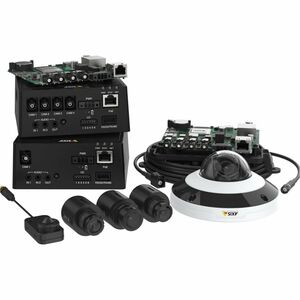 AXIS F2135-RE Surveillance Camera Sensor Unit - Recessed-Mountable, Bracket Mount for Indoor, Outdoor, Bus - Aluminium