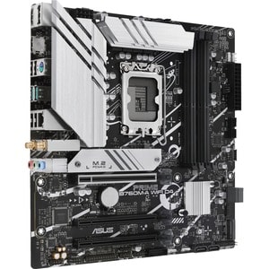 Asus Prime B760M-A WIFI D4-CSM Desktop Motherboard - Intel B760 Chipset - Socket LGA-1700 - Micro ATX - Core, Pentium Gold