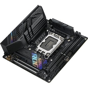 Asus ROG Strix B760-I GAMING WIFI Gaming Desktop Motherboard - Intel B760 Chipset - Socket LGA-1700 - Mini ITX - Core, Pen