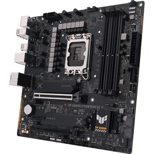 TUF GAMING B760M-PLUS D4 Gaming Desktop Motherboard - Intel B760 Chipset - Socket LGA-1700 - Micro ATX - Core, Pentium Gol