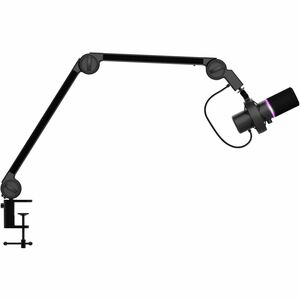 MikrofonTrust Onyx - Kabelgebunden - Kondensator - Schwarz - Kardioide - 1,80 m - USB Typ-A - Tischhalterung, Dämpferbrück
