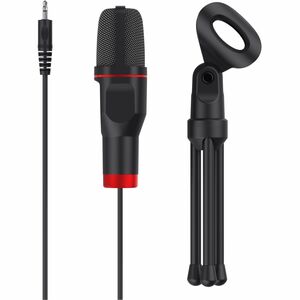 MikrofonTrust Gaming 212 - Kabelgebunden - Kondensator - Omnidirektional - 1,80 m - USB, Audio Line-Out - Desktop, Handhel