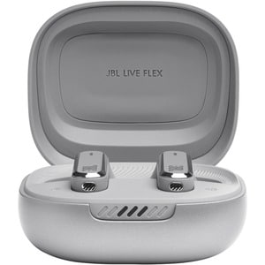 JBL Live Flex True Wireless Earbud Stereo, Mono Earset - Silver - Binaural - In-ear - Bluetooth - 32 Ohm - 20 Hz to 20 kHz