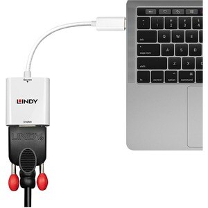 LINDY Videoadapter - 1900 x 1200 Supported - Weiß